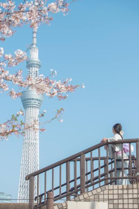 東京都503 Oshiage Sta 3Mins Walk! Wi-Fi & Elevator 4Pax公寓 外观 照片