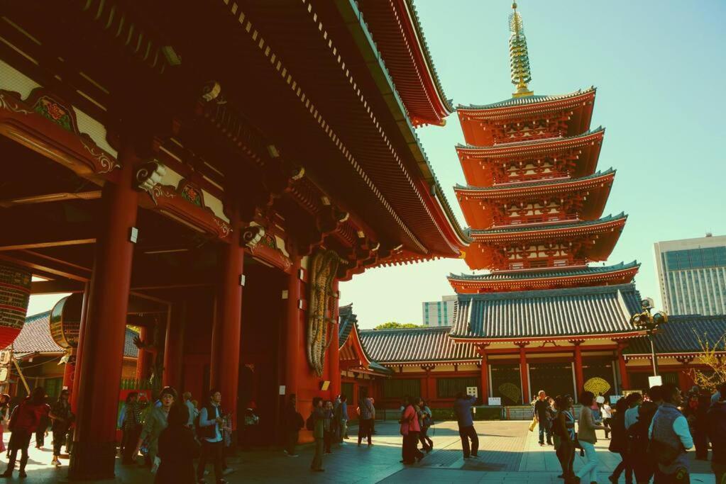 東京都503 Oshiage Sta 3Mins Walk! Wi-Fi & Elevator 4Pax公寓 外观 照片