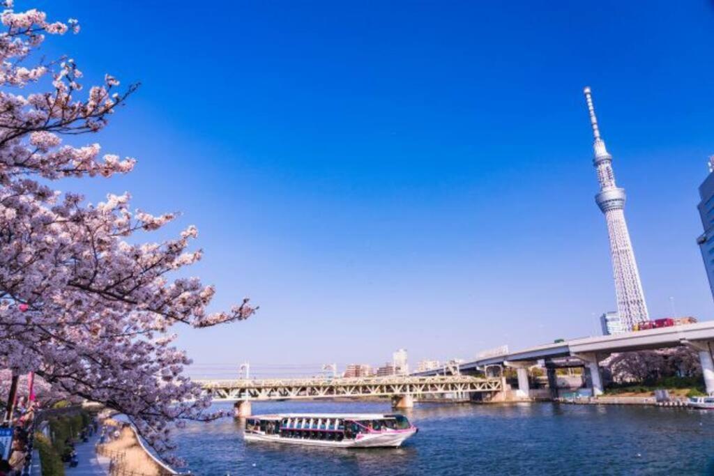 東京都503 Oshiage Sta 3Mins Walk! Wi-Fi & Elevator 4Pax公寓 外观 照片