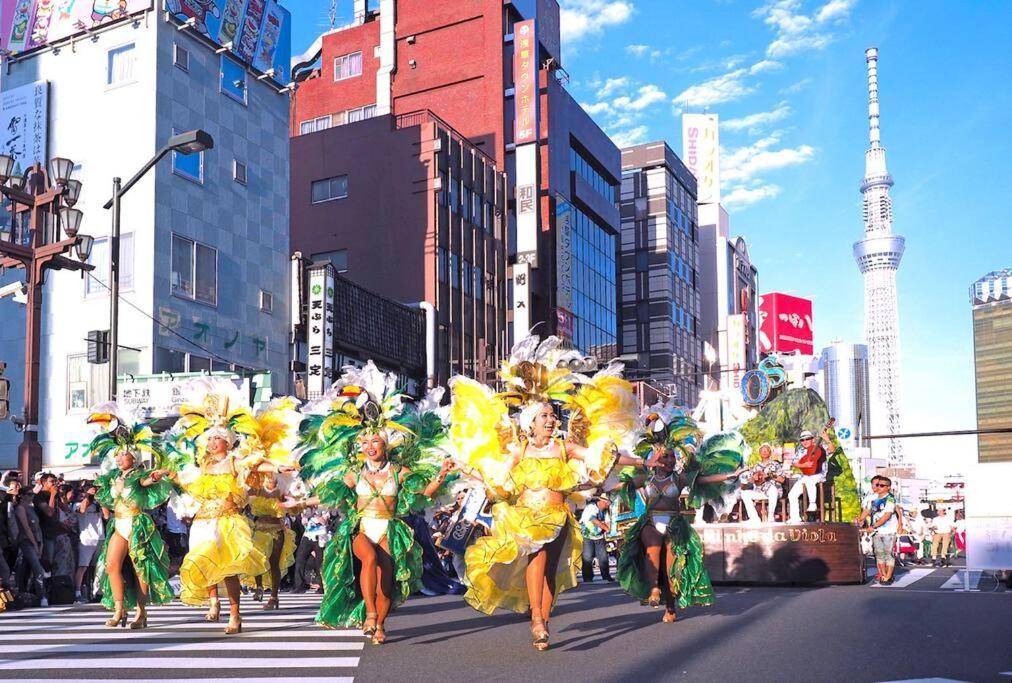 東京都503 Oshiage Sta 3Mins Walk! Wi-Fi & Elevator 4Pax公寓 外观 照片